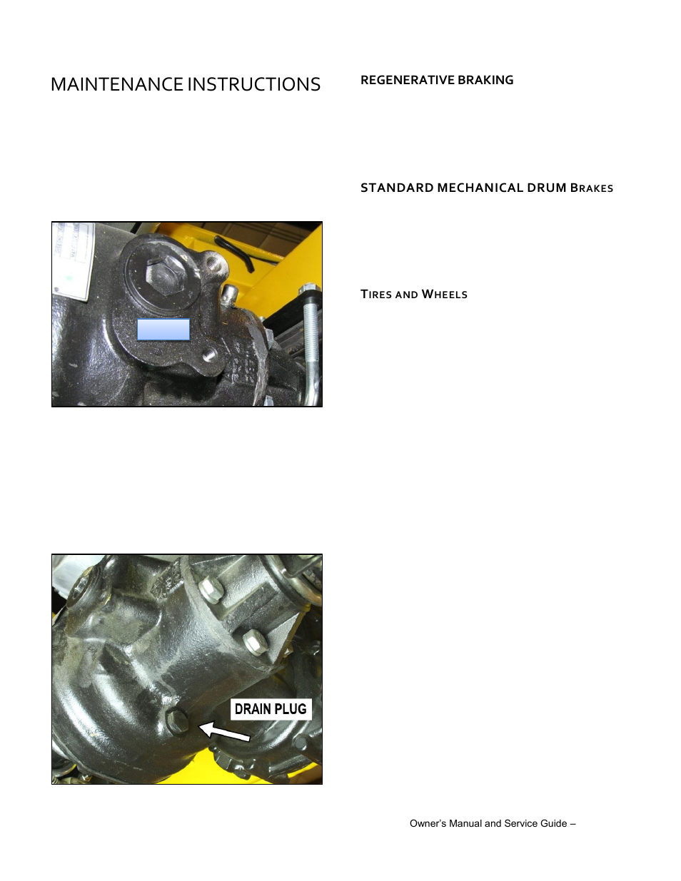 Brakes, Tires and wheels, Maintenance | Instructions | Wesley BC-6200-8SA User Manual | Page 23 / 49