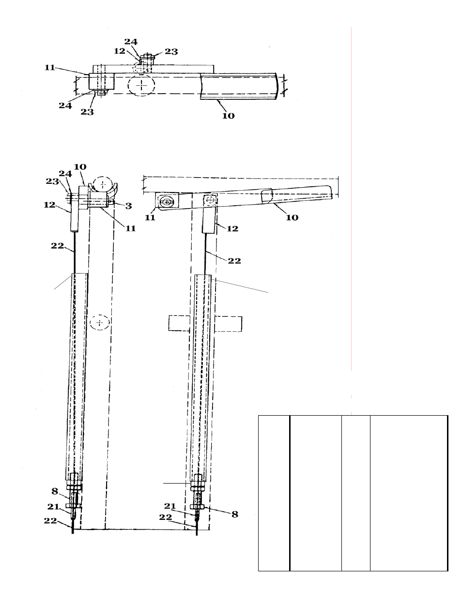 Handle parts | Wesley shipboard User Manual | Page 13 / 18