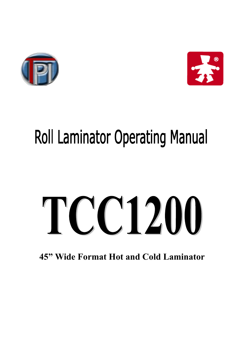Tamerica Products TCC-1200 User Manual | 12 pages