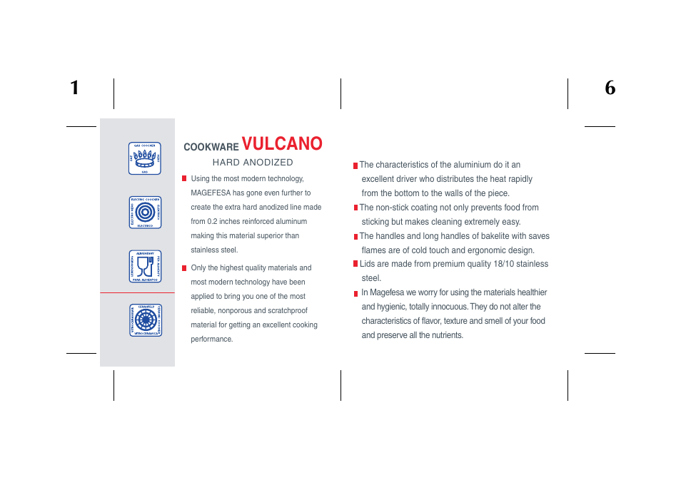 Im_vulcano_usa-02, Vulcano | Magefesa IM vulcano User Manual | Page 6 / 8
