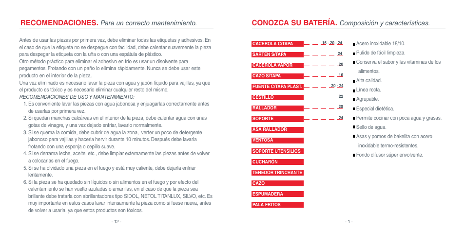 Garantia_v_therm-03, Conozca su batería, Recomendaciones | Composición y características, Para un correcto mantenimiento | Magefesa IM Vitaltherm User Manual | Page 3 / 14
