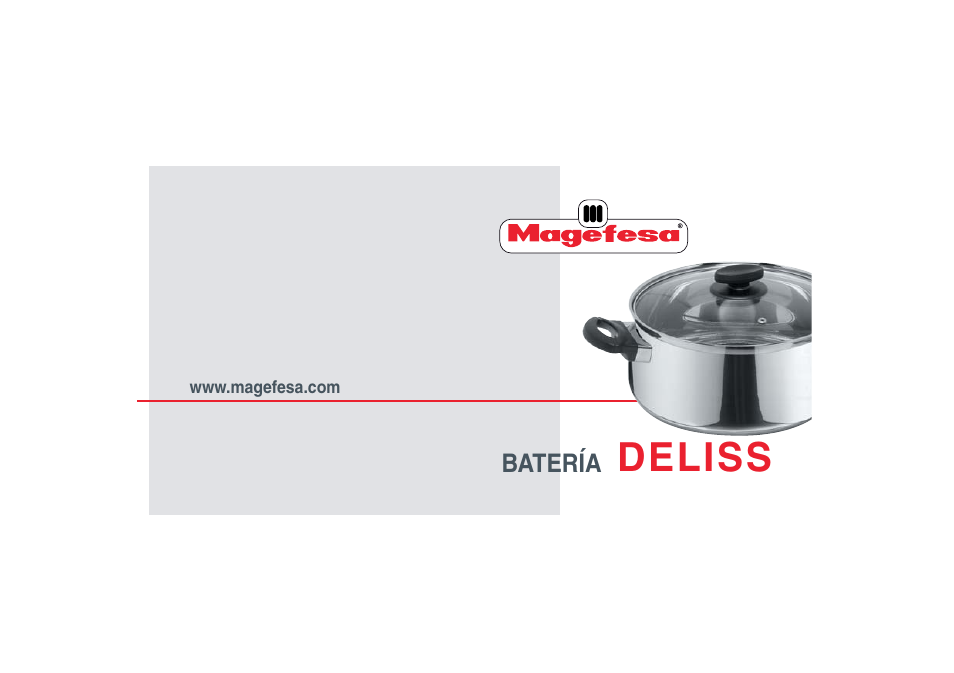 Magefesa IM Deliss User Manual | 8 pages