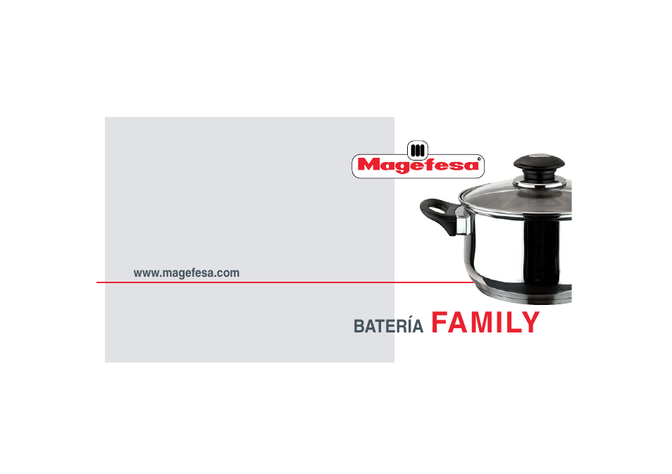 Magefesa IM FAMILY User Manual | 8 pages