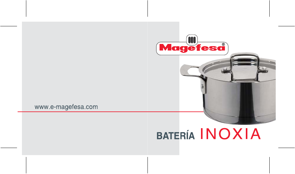 Magefesa IM INOXIA User Manual | 8 pages