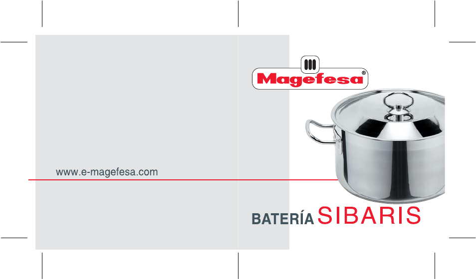 Magefesa IM sibaris User Manual | 8 pages