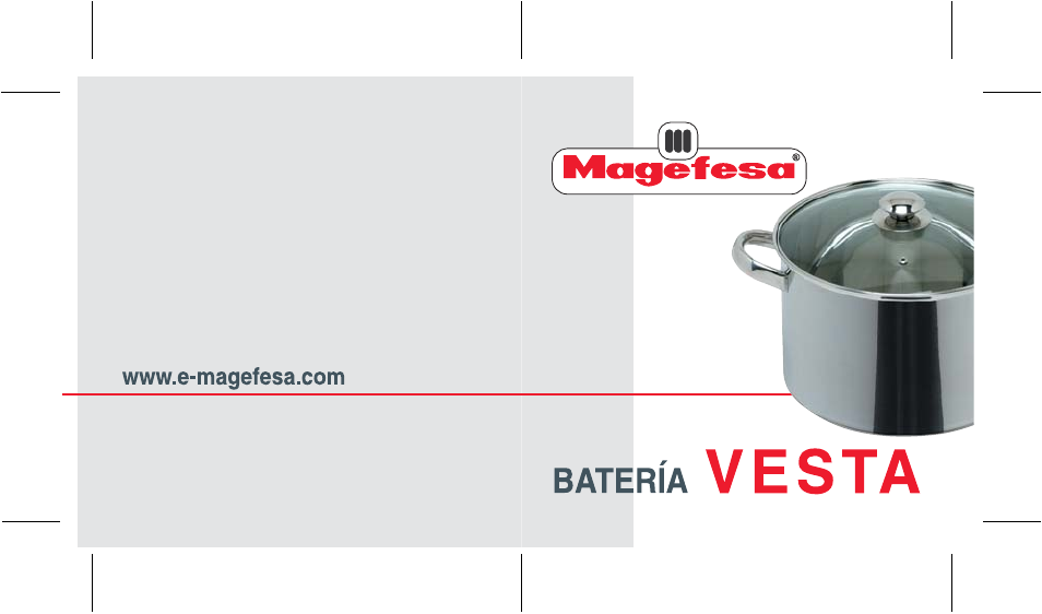 Magefesa IM VESTA User Manual | 8 pages