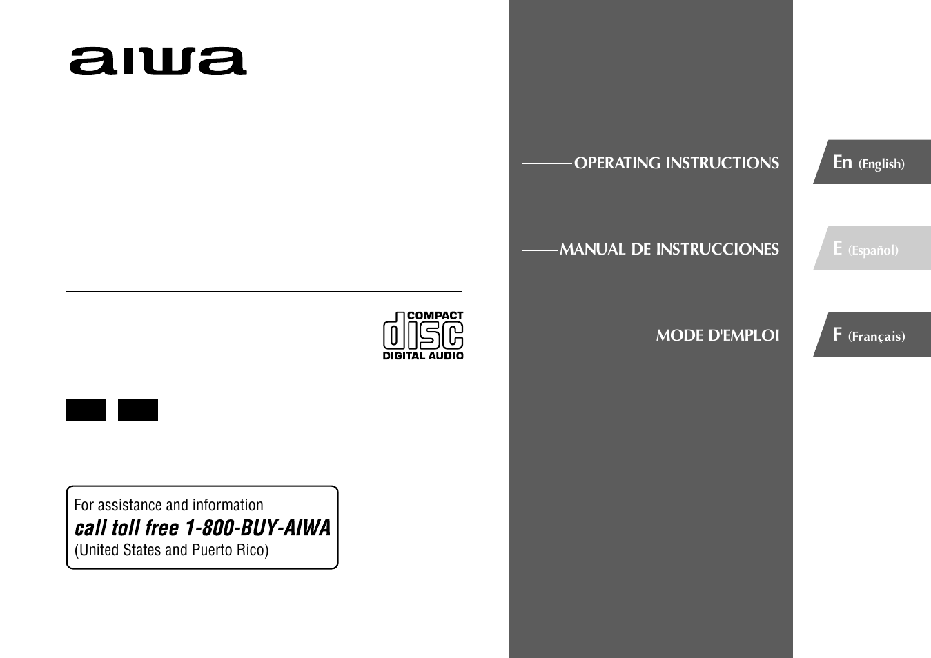 Aiwa XR-M131 User Manual | 18 pages