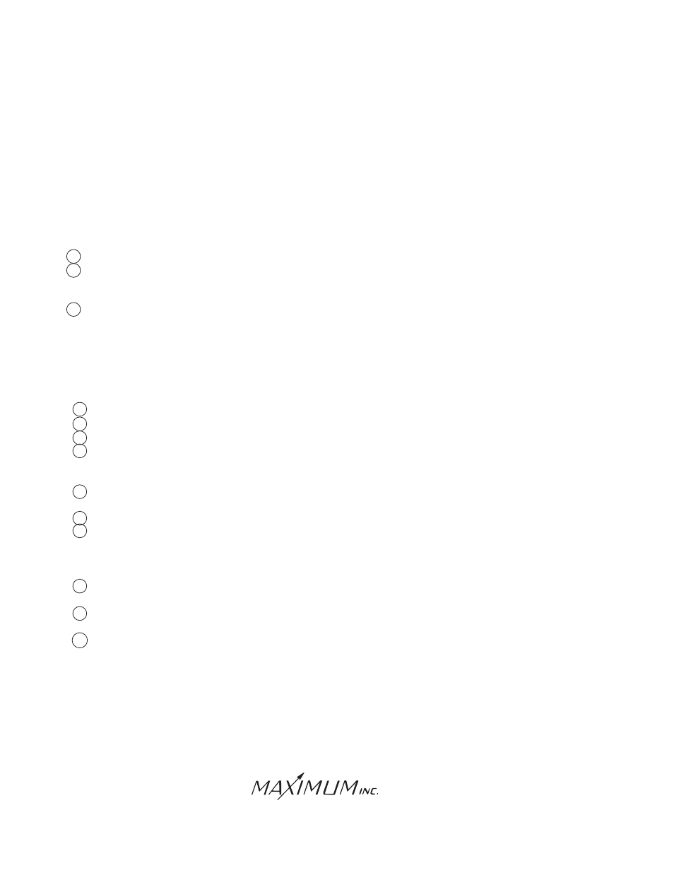 Maestro 2-s | Maximum Maestro 2S User Manual | Page 4 / 6