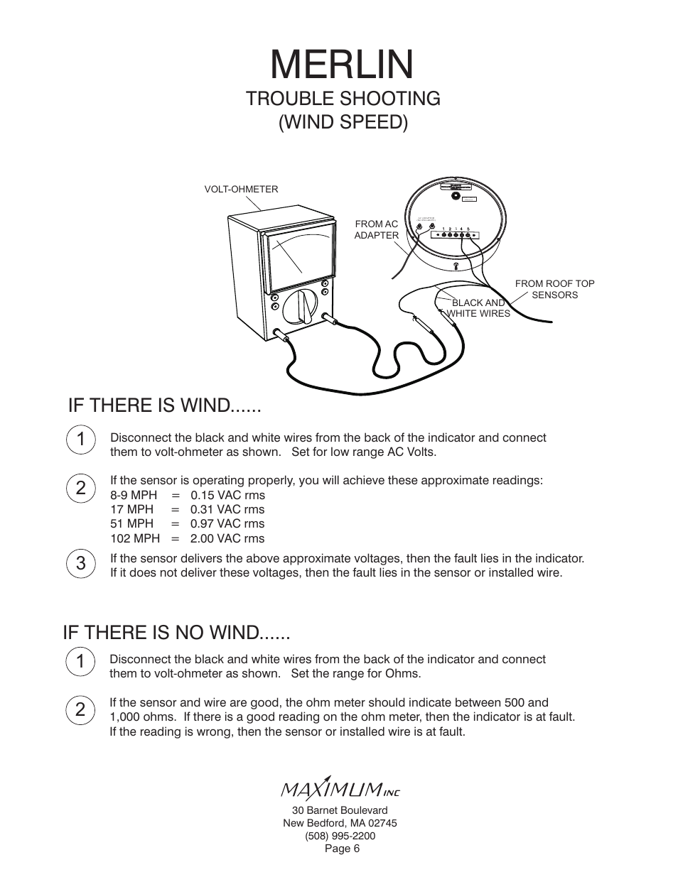 Merlin | Maximum Merlin User Manual | Page 6 / 9