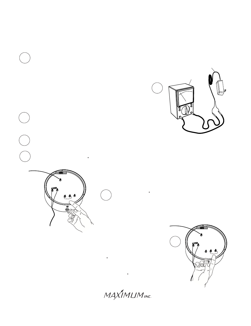 Mini-max, Trouble shooting | Maximum Mini-Max User Manual | Page 3 / 5