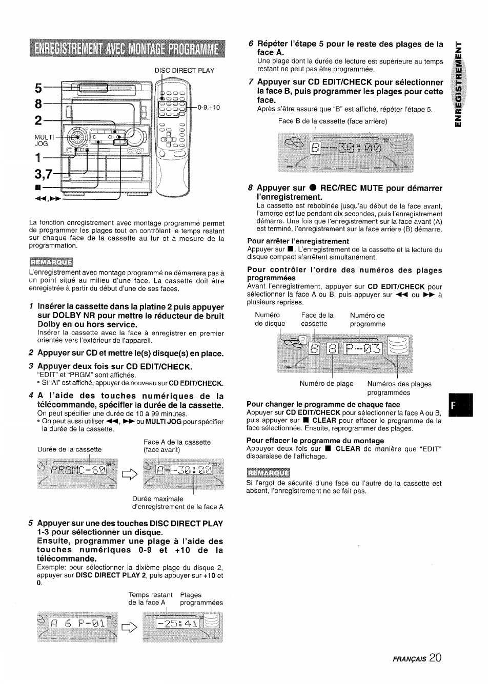 B 30 ;= 00, S 8 f, Ii 41 | I - k | Aiwa NSX-A909 User Manual | Page 77 / 88