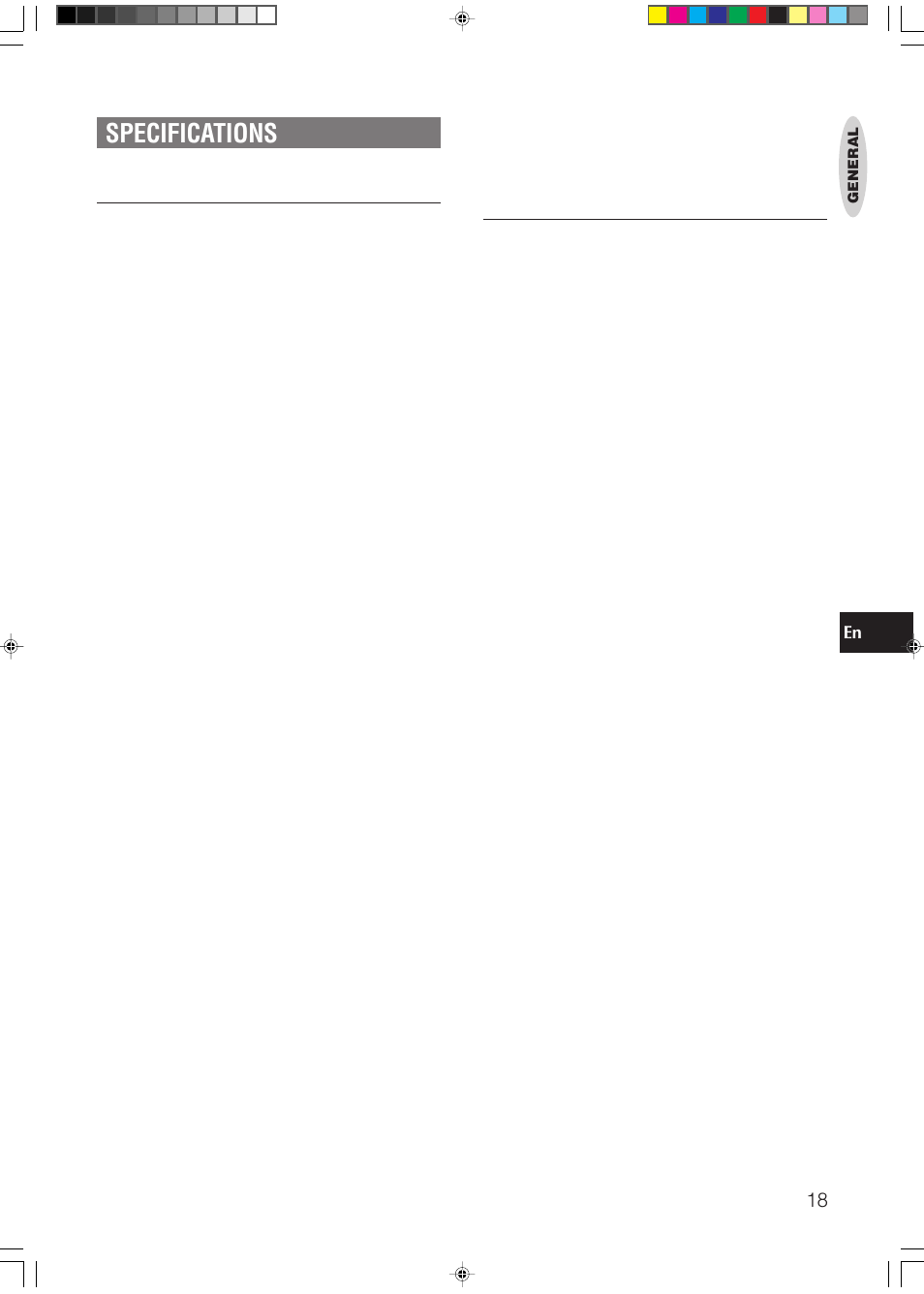 Specifications | Aiwa XR-M150 User Manual | Page 19 / 20