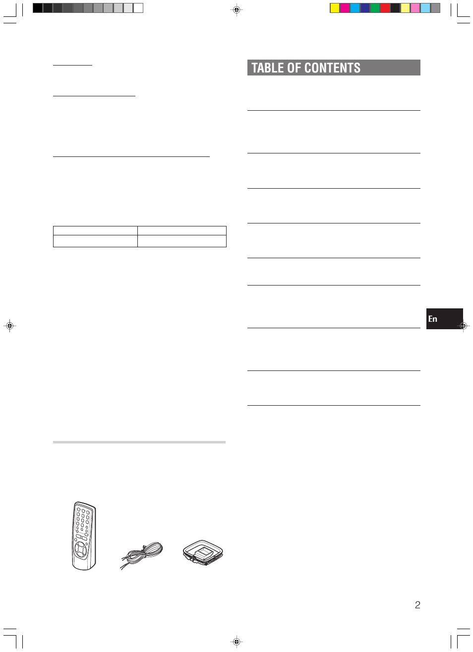 Aiwa XR-M150 User Manual | Page 3 / 20