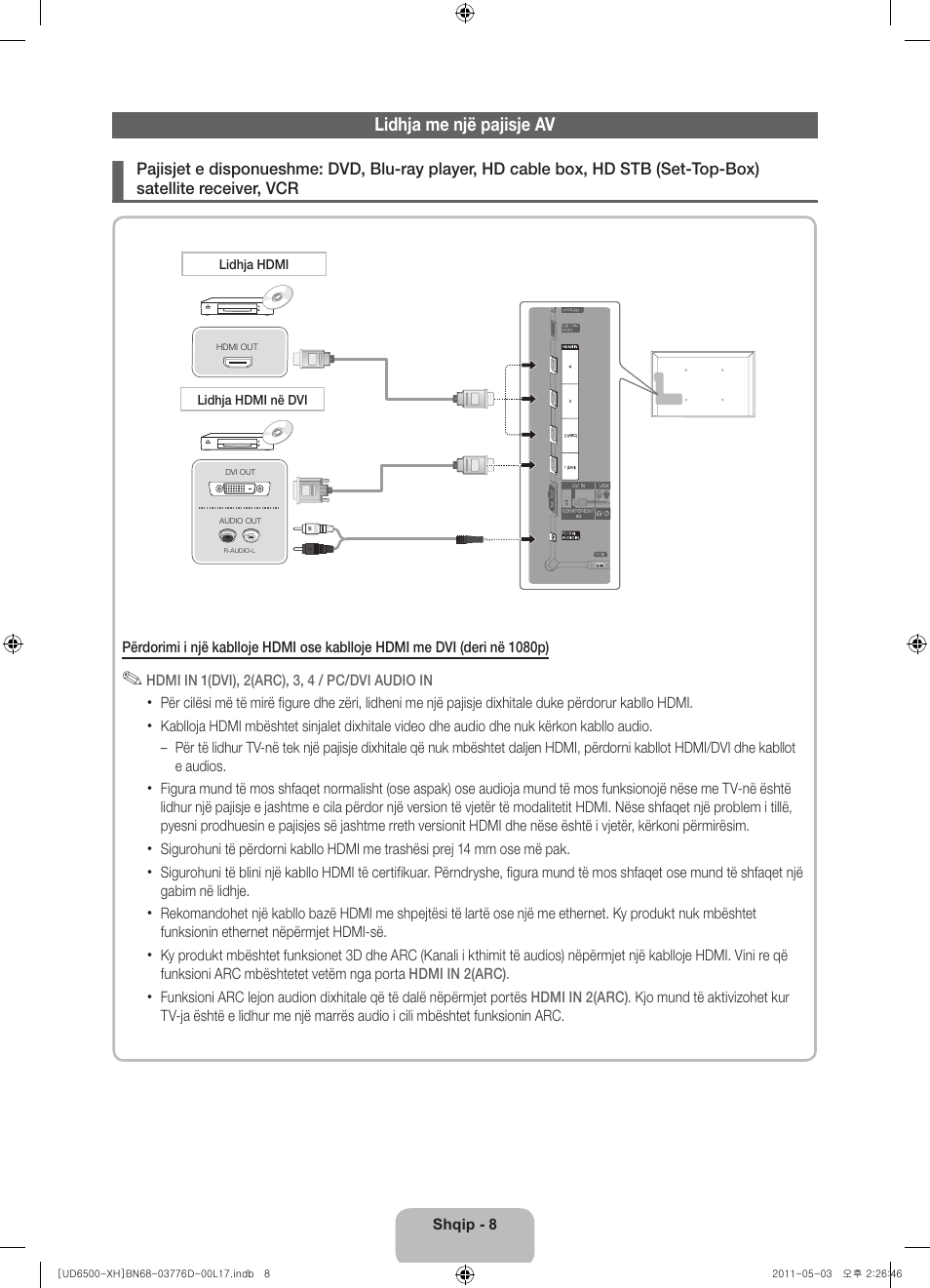 Samsung UE46D6570WS User Manual | Page 208 / 342