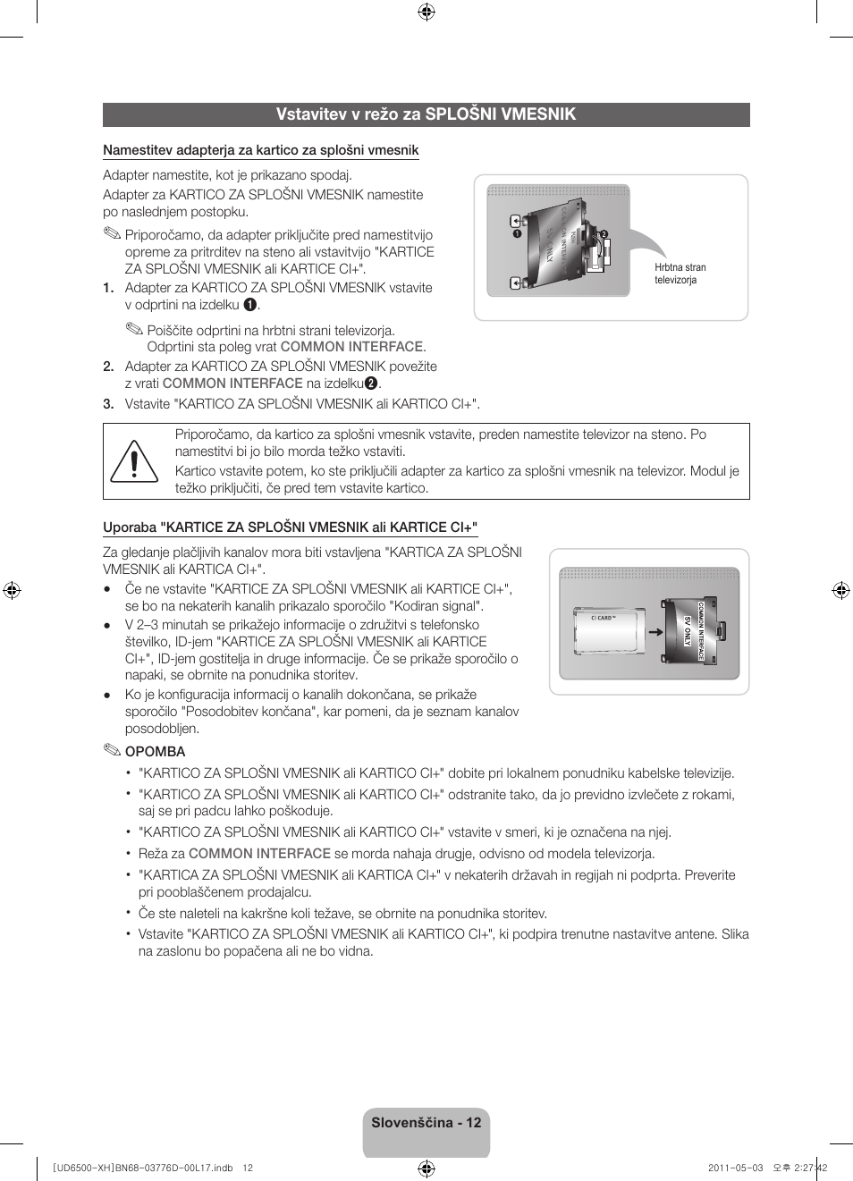 Samsung UE46D6570WS User Manual | Page 252 / 342