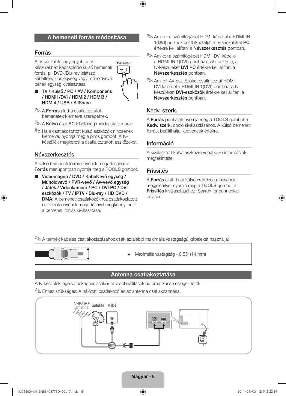 Samsung UE46D6570WS User Manual | Page 26 / 342