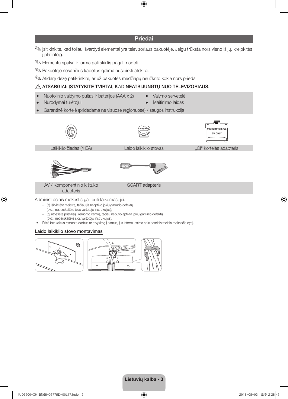 Samsung UE46D6570WS User Manual | Page 283 / 342