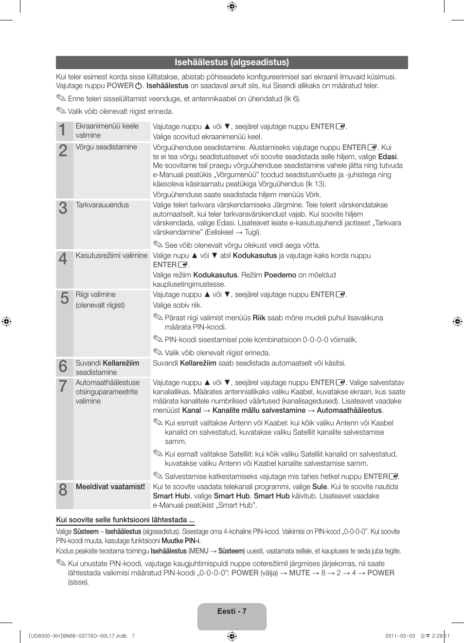 Samsung UE46D6570WS User Manual | Page 307 / 342