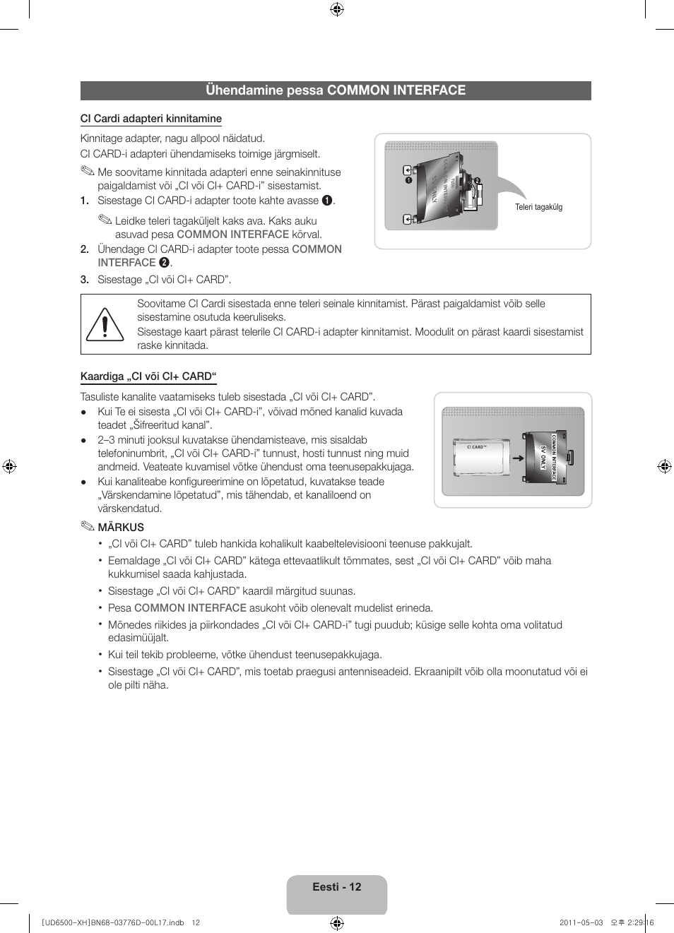 Samsung UE46D6570WS User Manual | Page 312 / 342