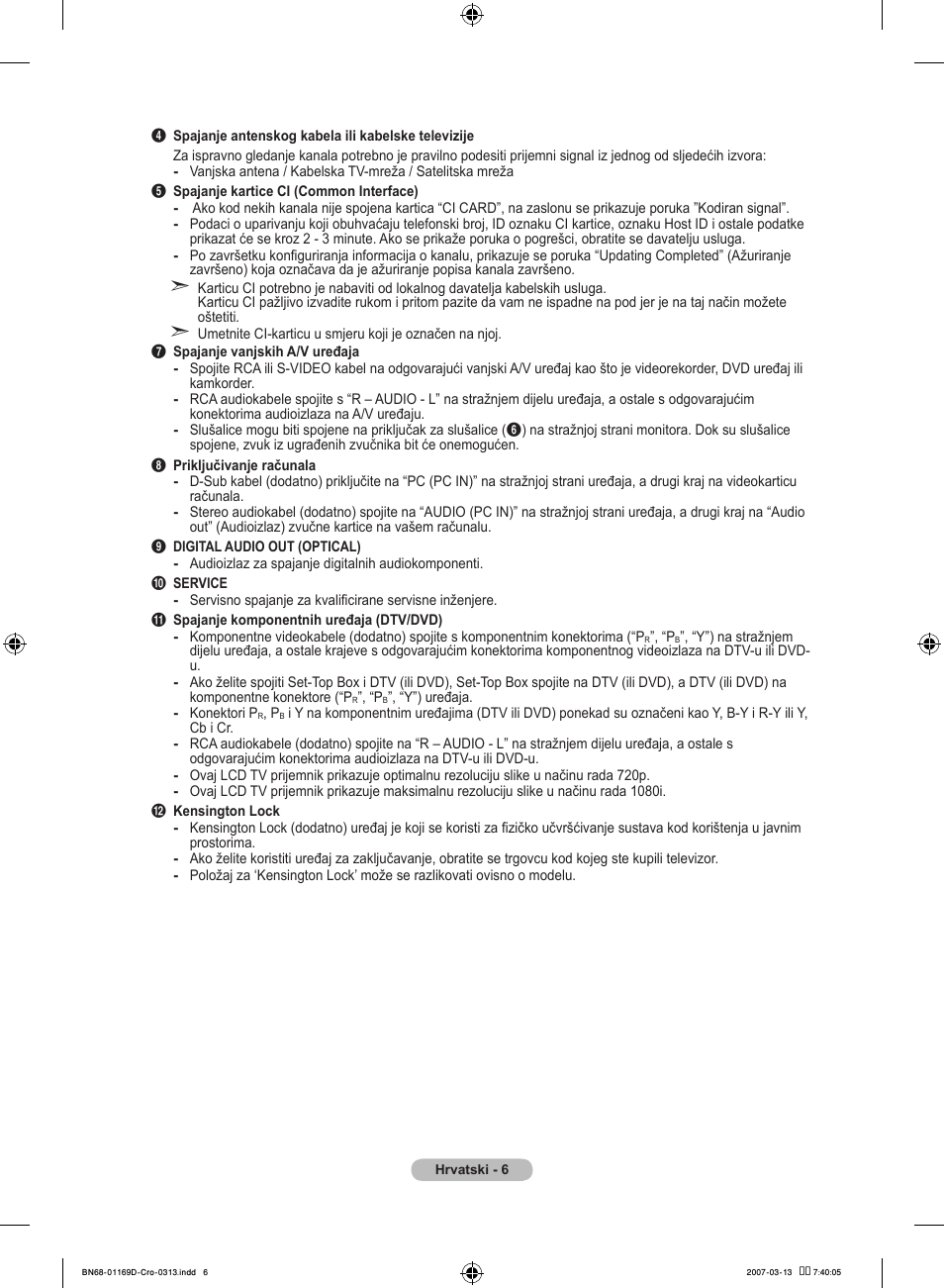 Samsung LE40R88BD User Manual | Page 318 / 560