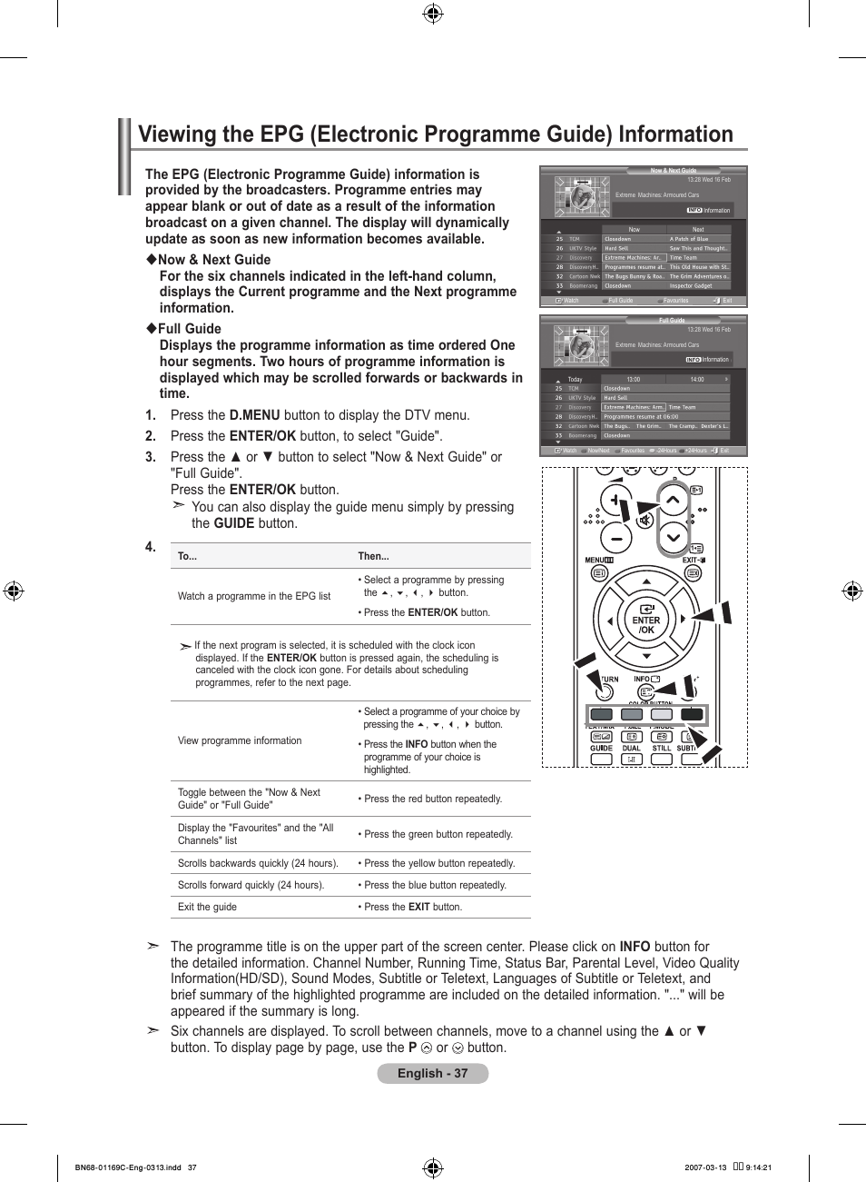 Samsung LE40R88BD User Manual | Page 39 / 560