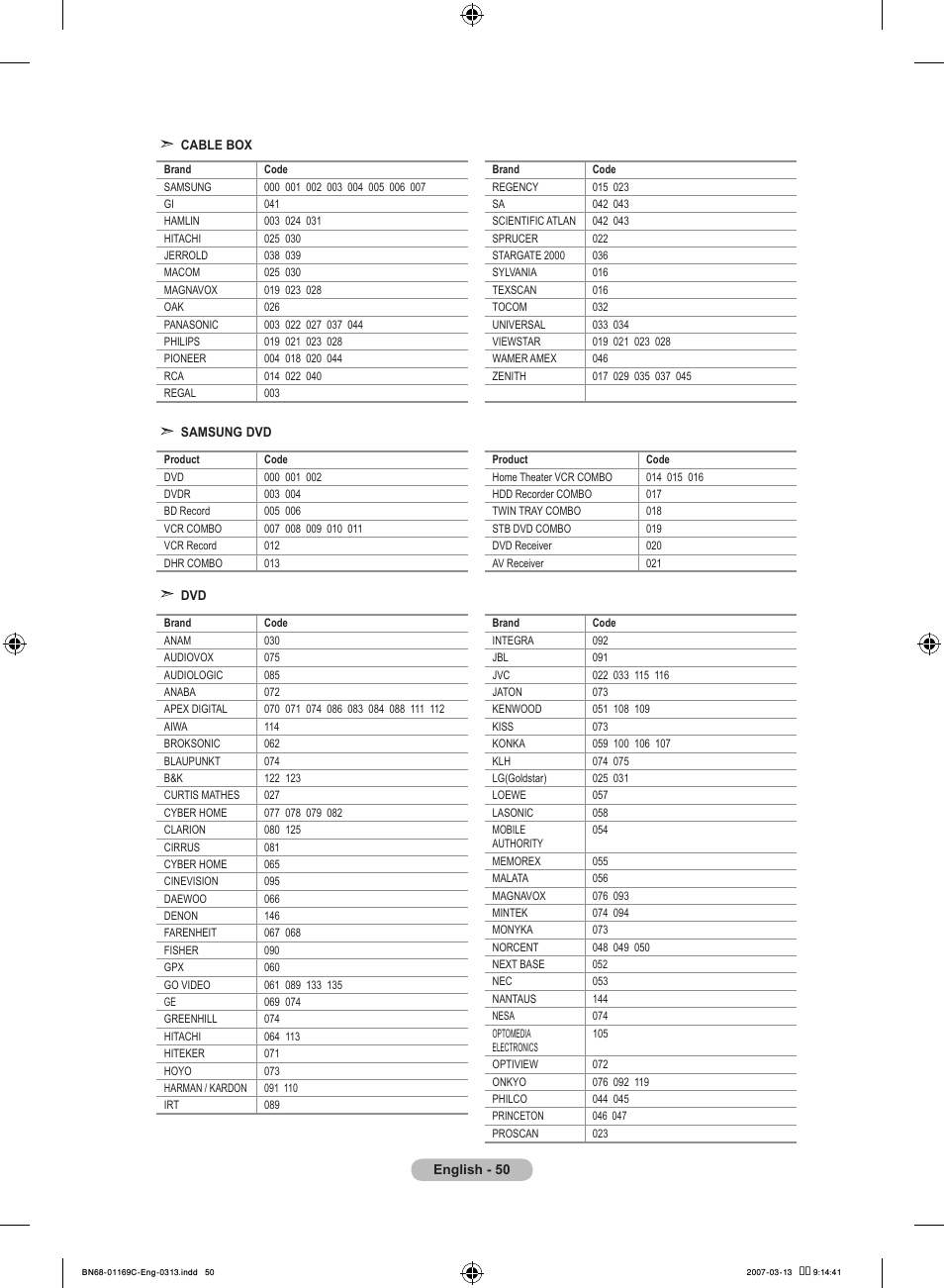 Samsung LE40R88BD User Manual | Page 52 / 560