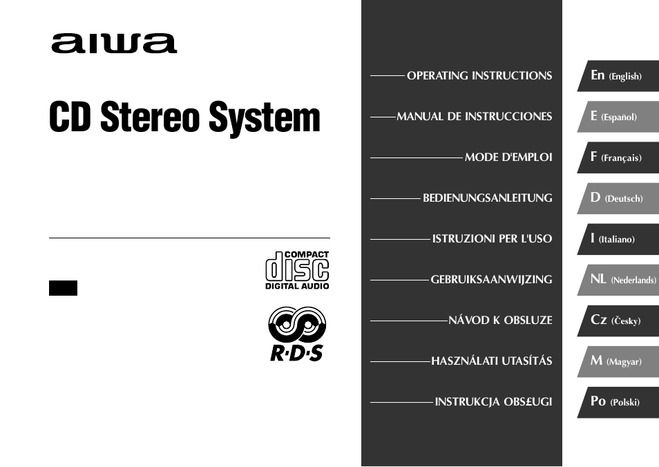 Aiwa NSX-R71 User Manual | 24 pages