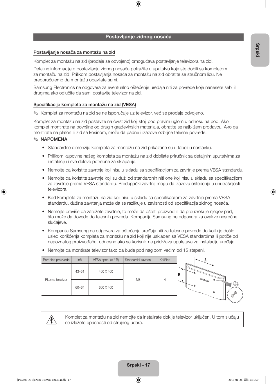 Samsung PS51E6500ES User Manual | Page 215 / 354