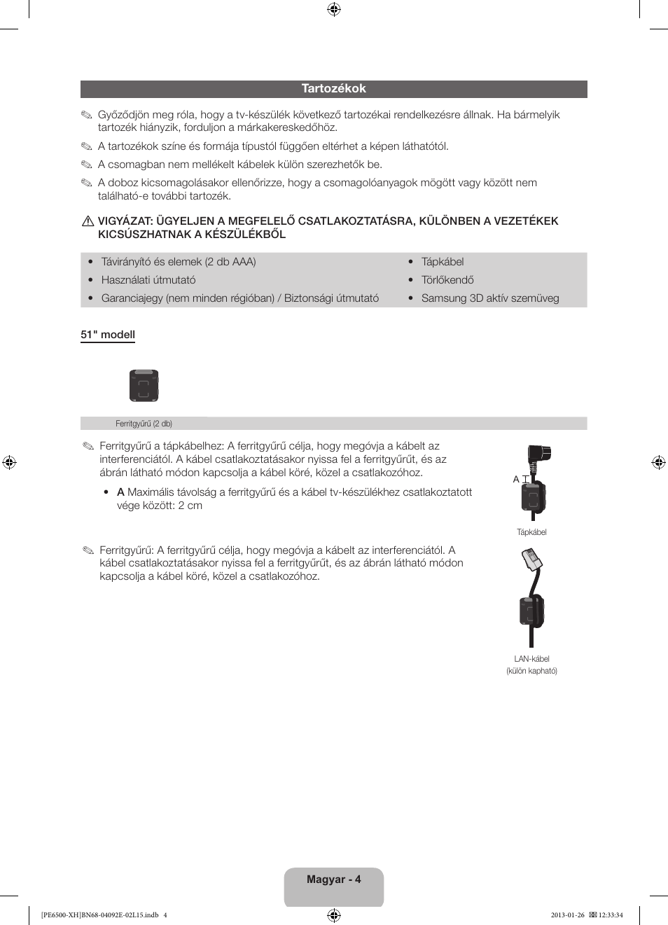 Samsung PS51E6500ES User Manual | Page 26 / 354