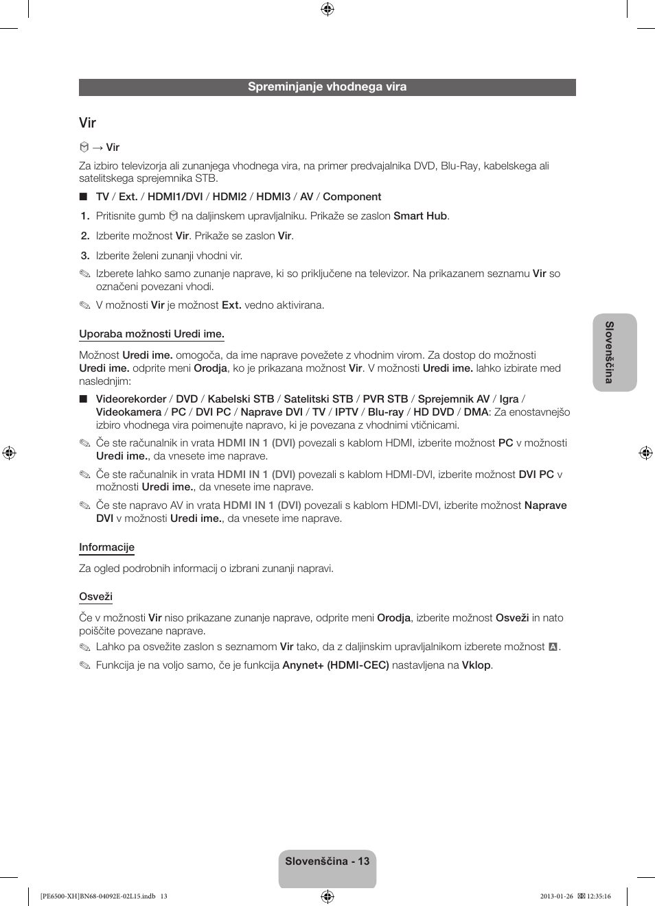 Samsung PS51E6500ES User Manual | Page 277 / 354