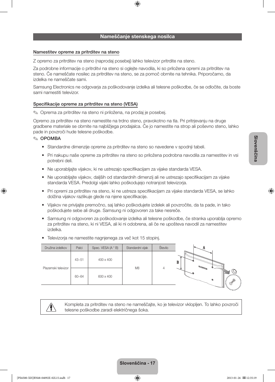 Samsung PS51E6500ES User Manual | Page 281 / 354