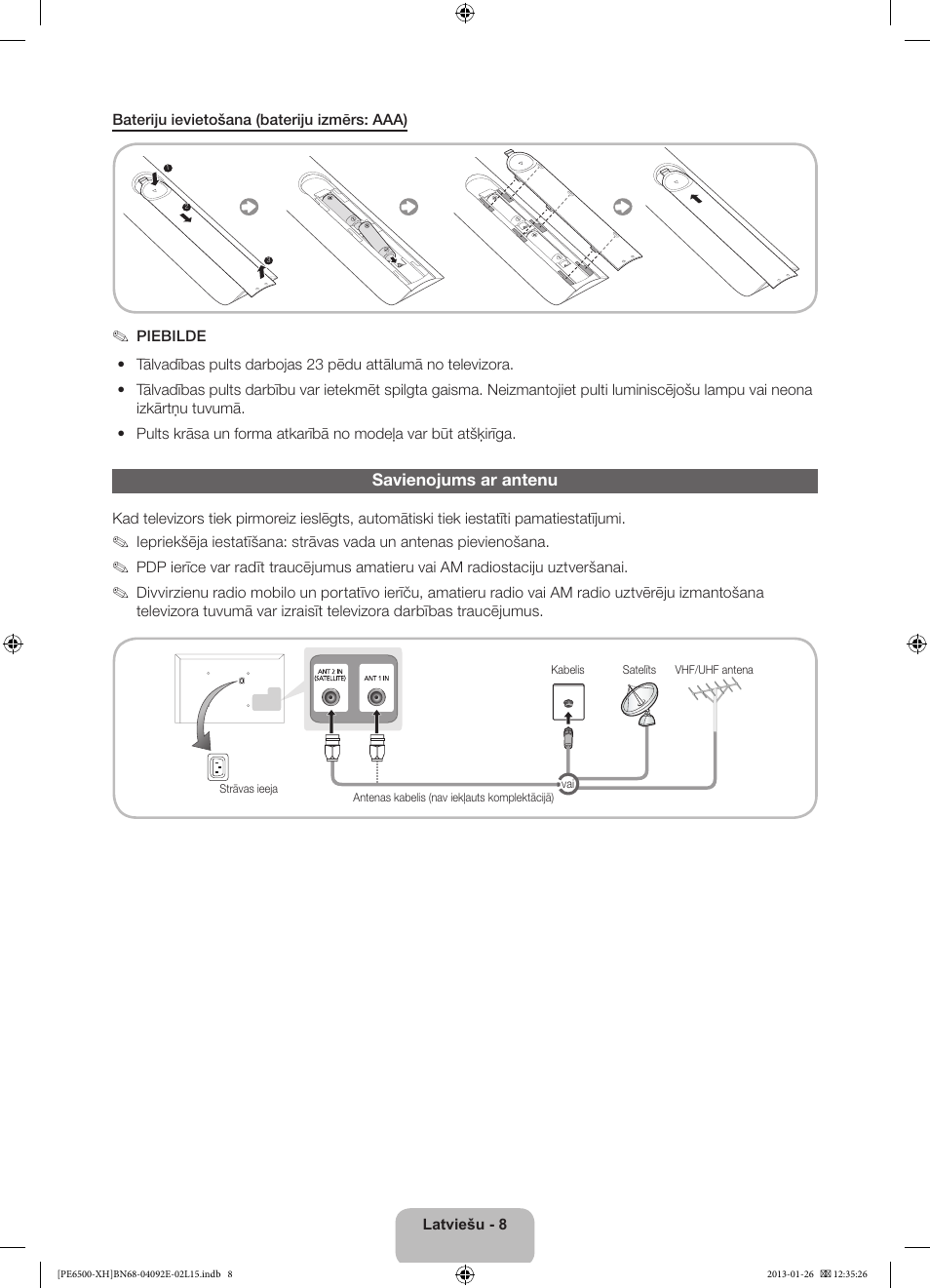 Samsung PS51E6500ES User Manual | Page 294 / 354