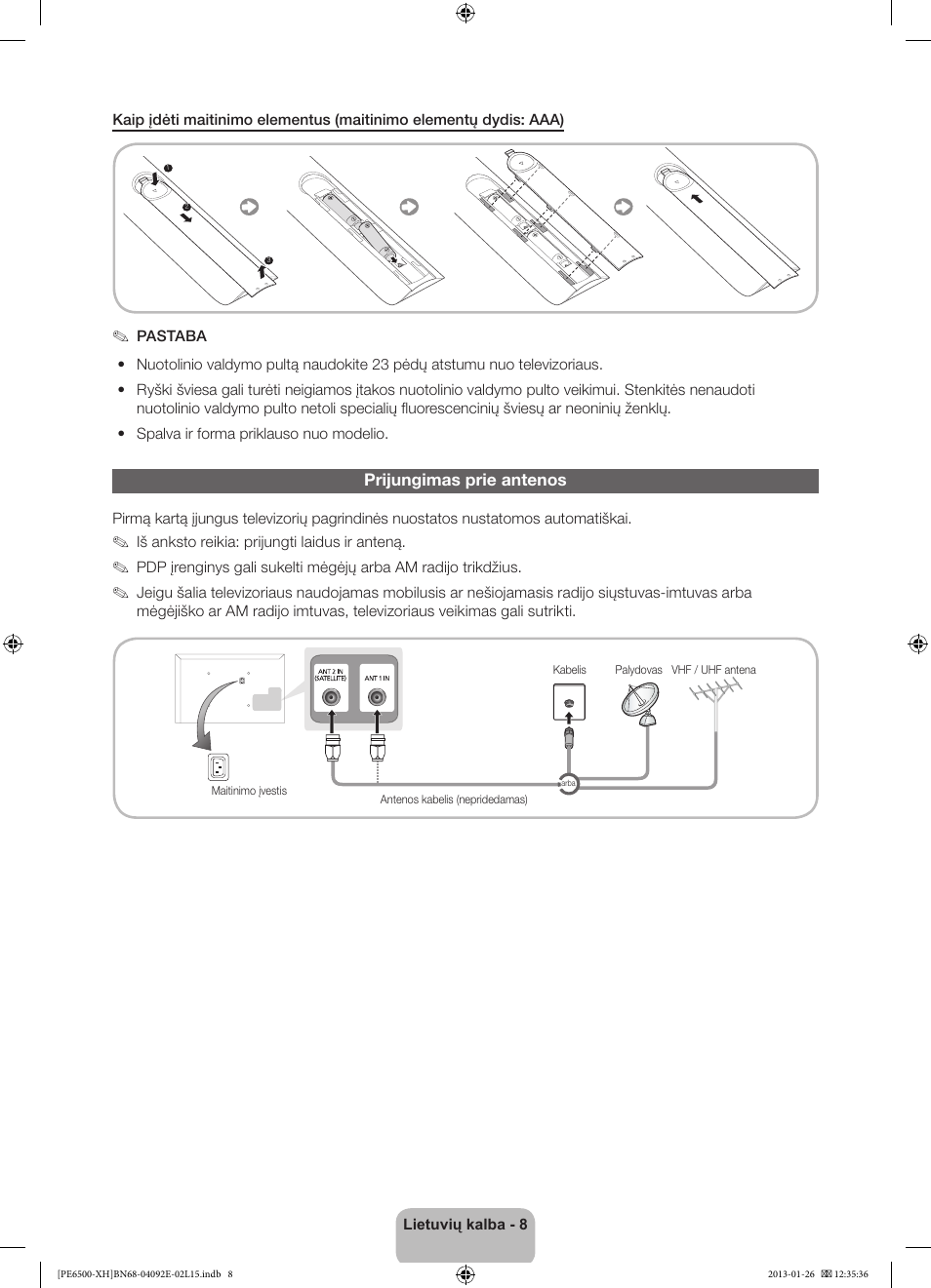Samsung PS51E6500ES User Manual | Page 316 / 354