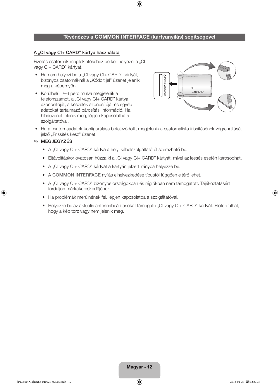 Samsung PS51E6500ES User Manual | Page 34 / 354