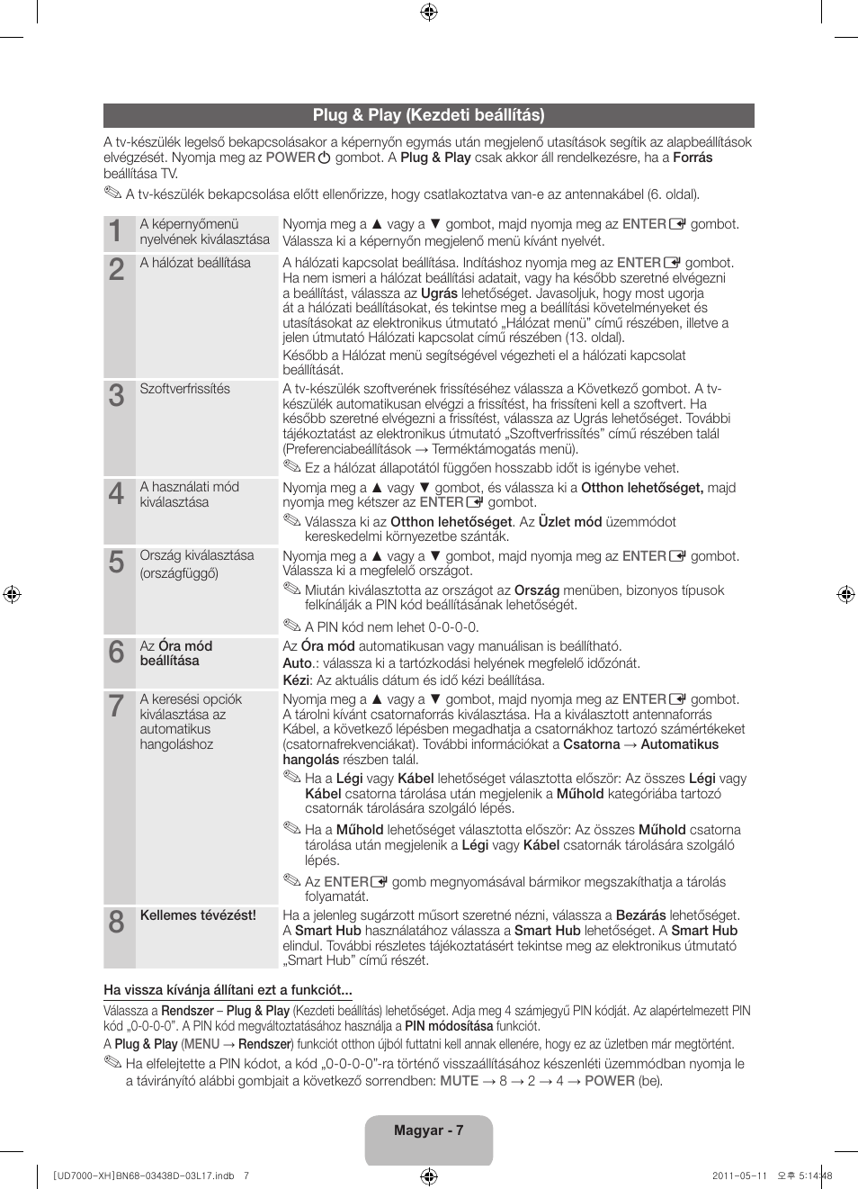 Samsung UE46D7000LS User Manual | Page 27 / 344