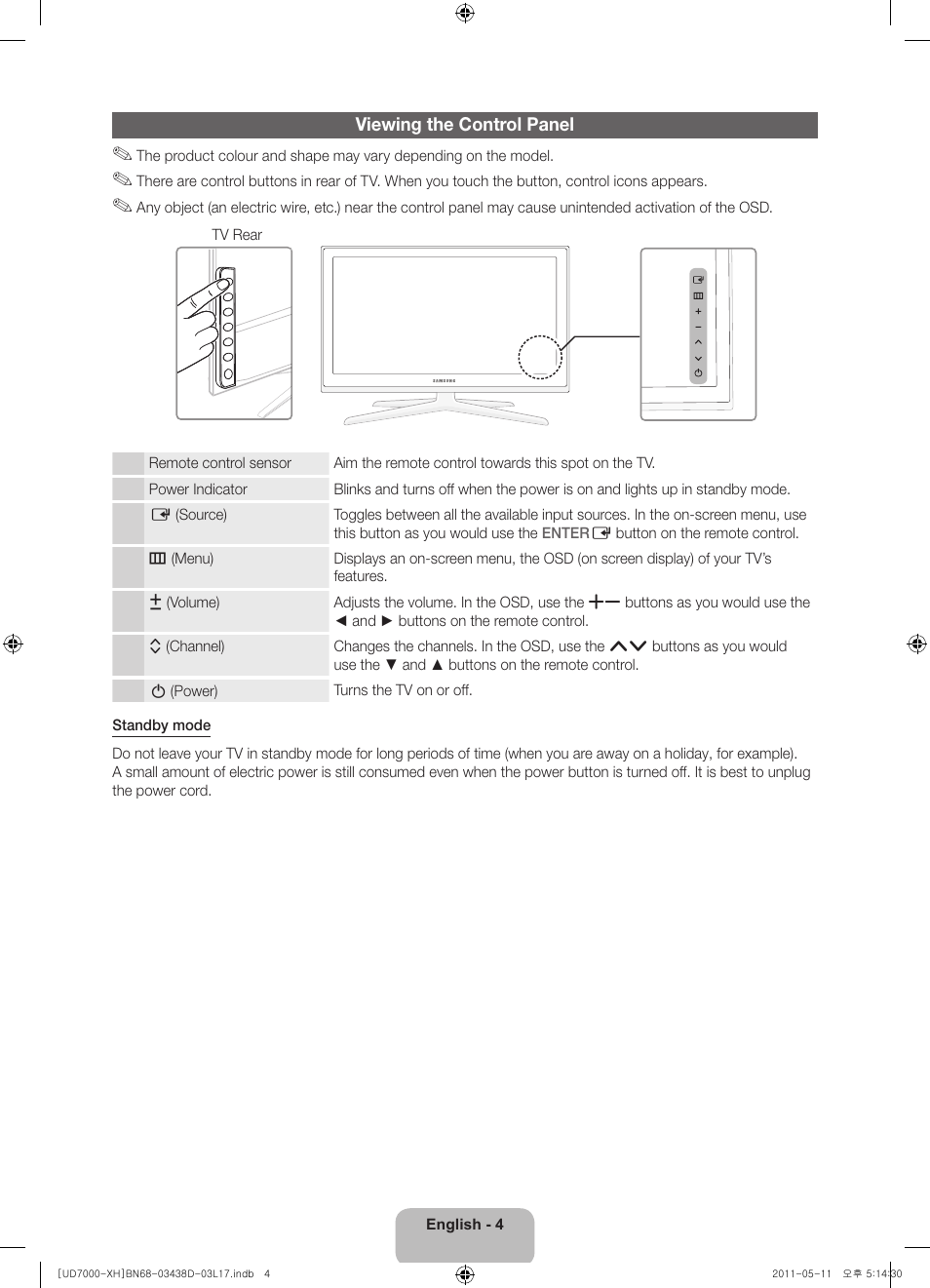 Samsung UE46D7000LS User Manual | Page 4 / 344