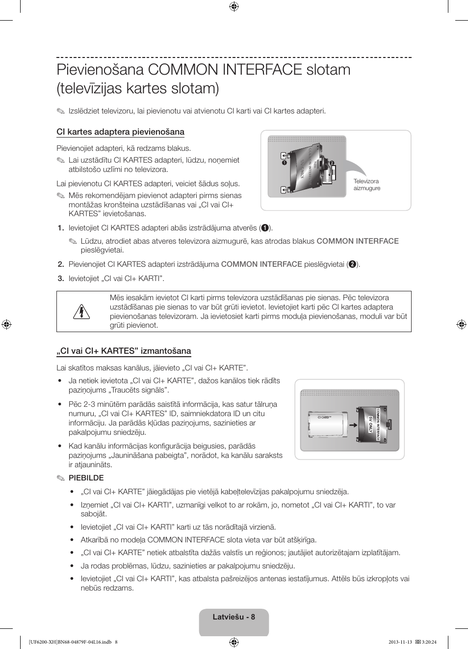 Samsung UE32F6200AW User Manual | Page 242 / 289