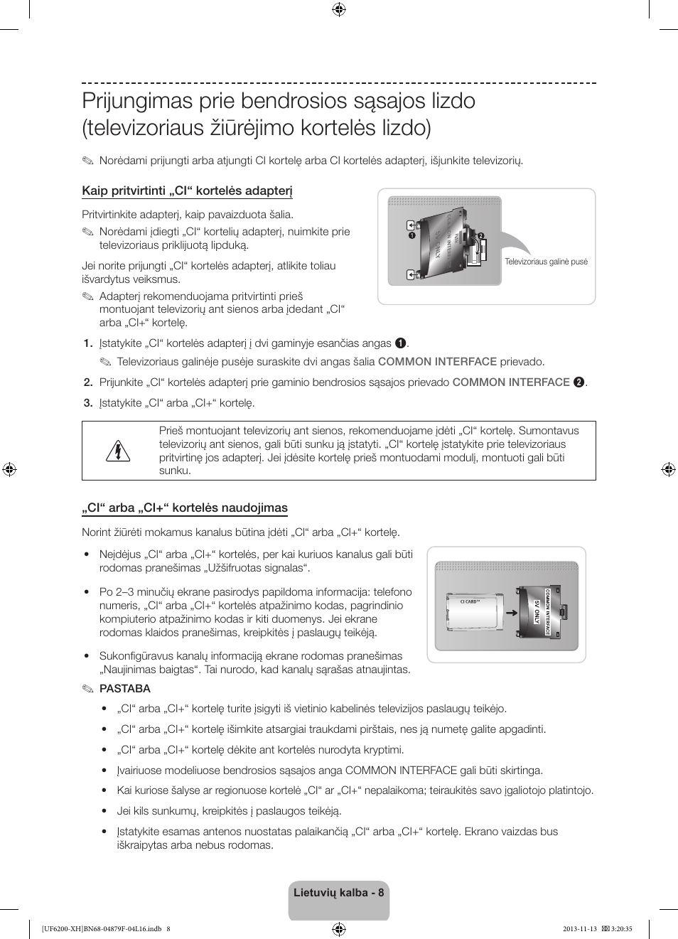 Samsung UE32F6200AW User Manual | Page 260 / 289