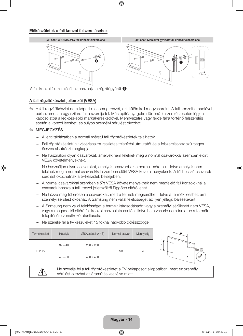 Samsung UE32F6200AW User Manual | Page 32 / 289