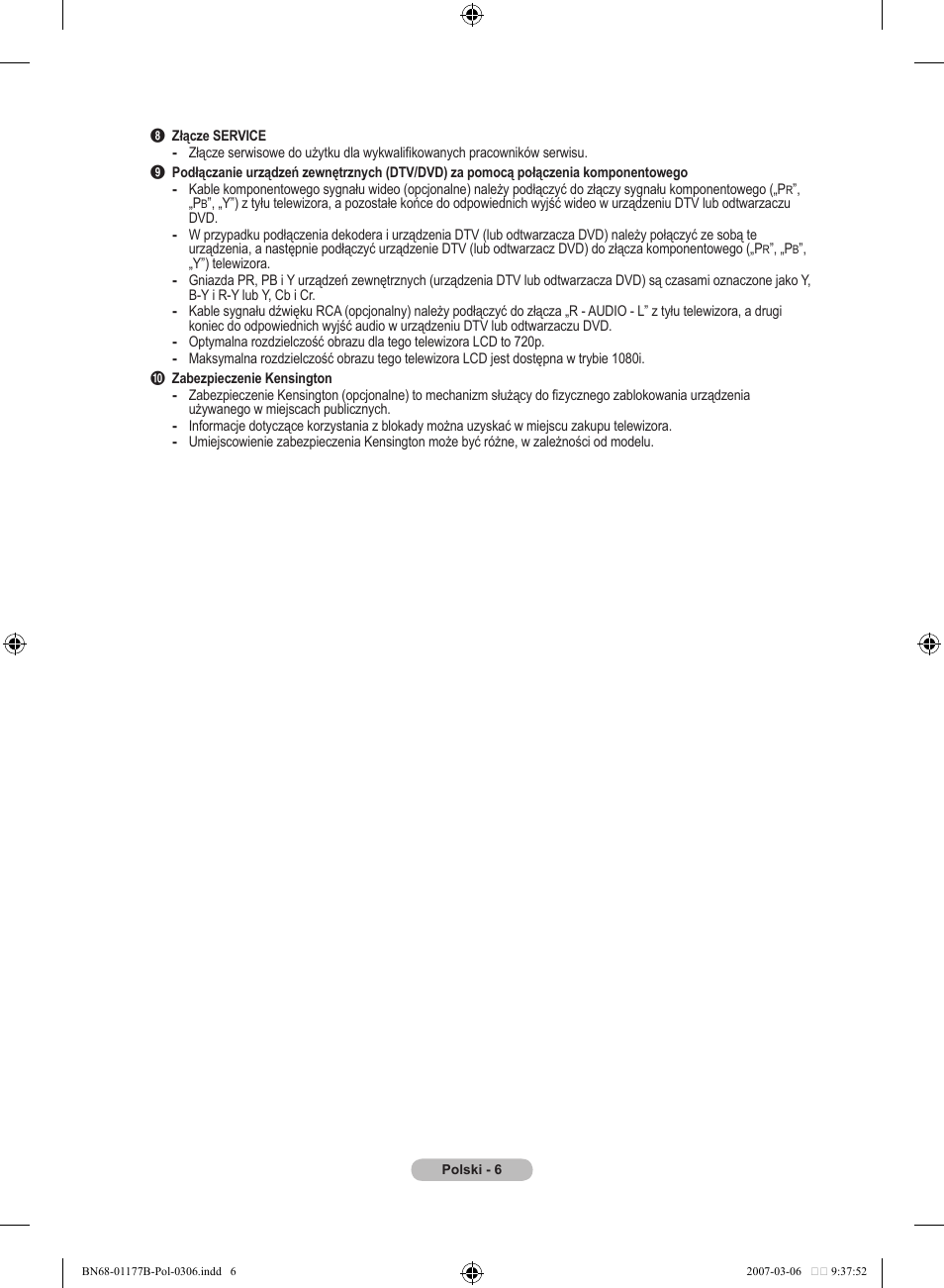 Samsung LE32R81B User Manual | Page 325 / 482