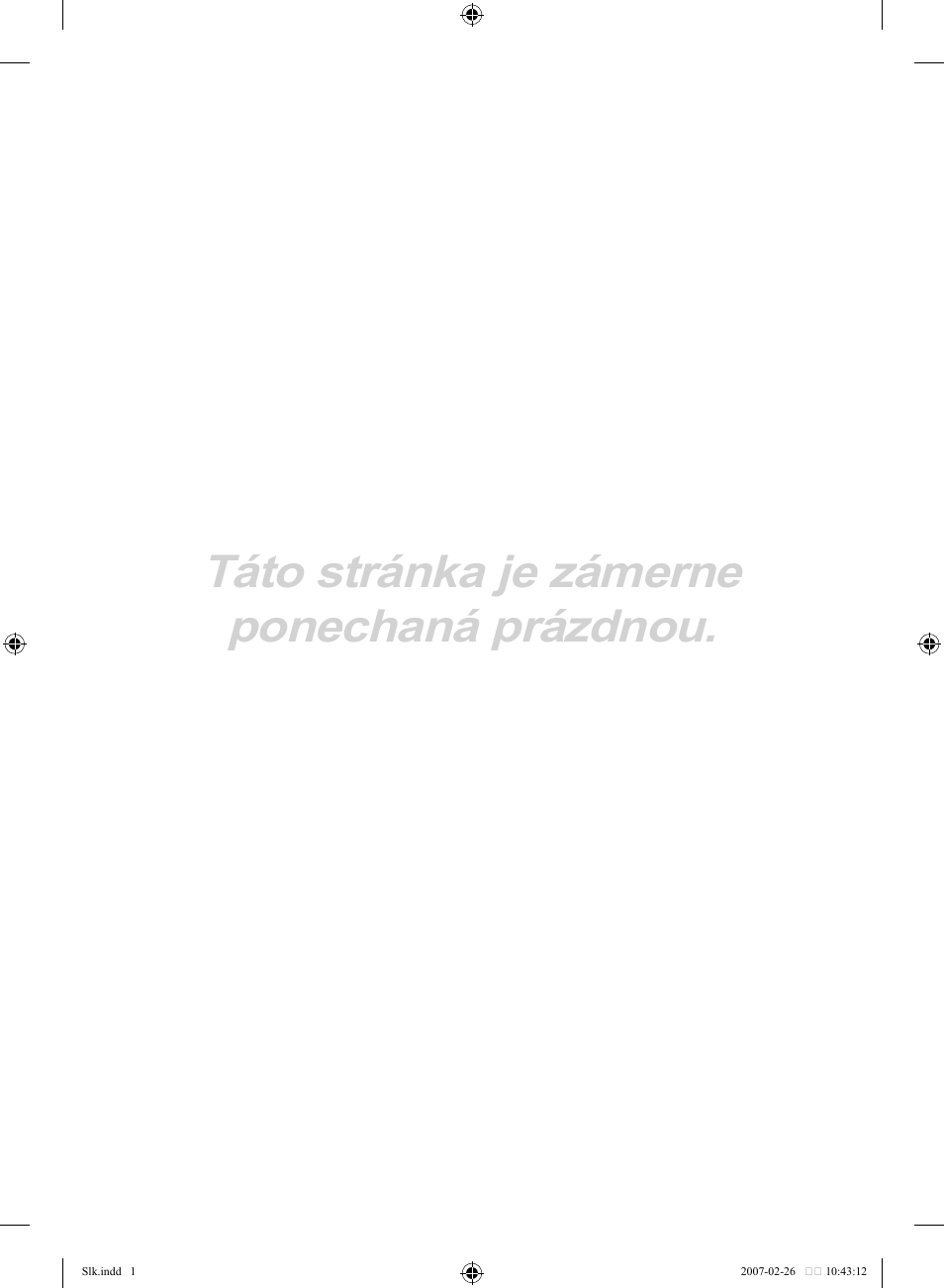 Táto stránka je zámerne ponechaná prázdnou | Samsung LE32R81B User Manual | Page 438 / 482