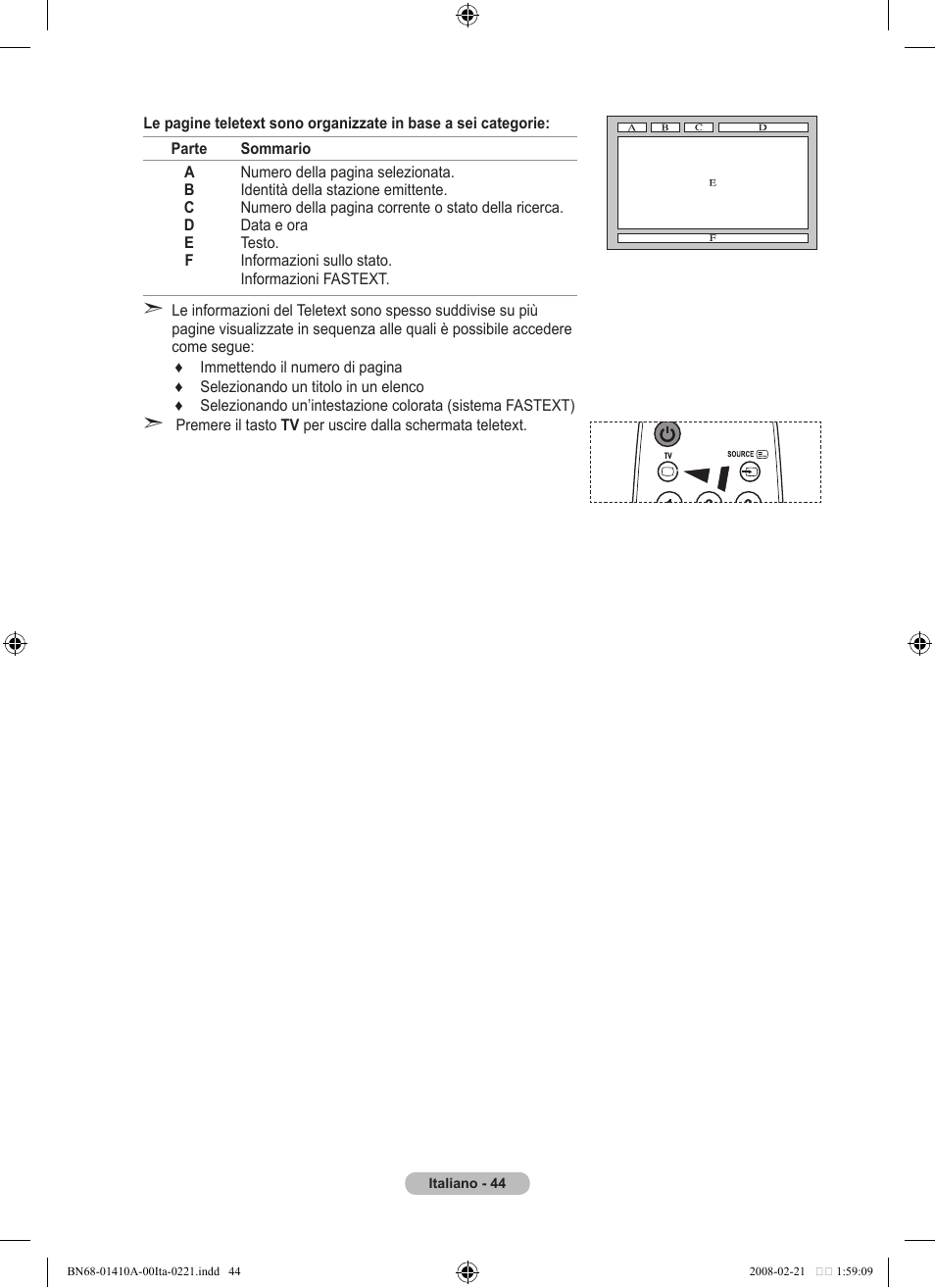 Samsung LE46A551P2R User Manual | Page 254 / 629