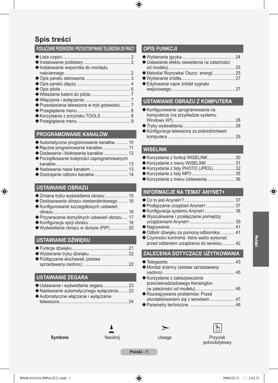 Samsung LE46A551P2R User Manual | Page 421 / 629