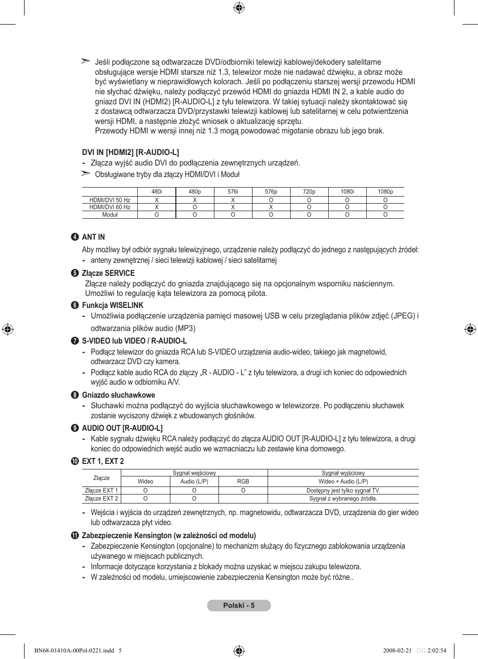 Samsung LE46A551P2R User Manual | Page 425 / 629