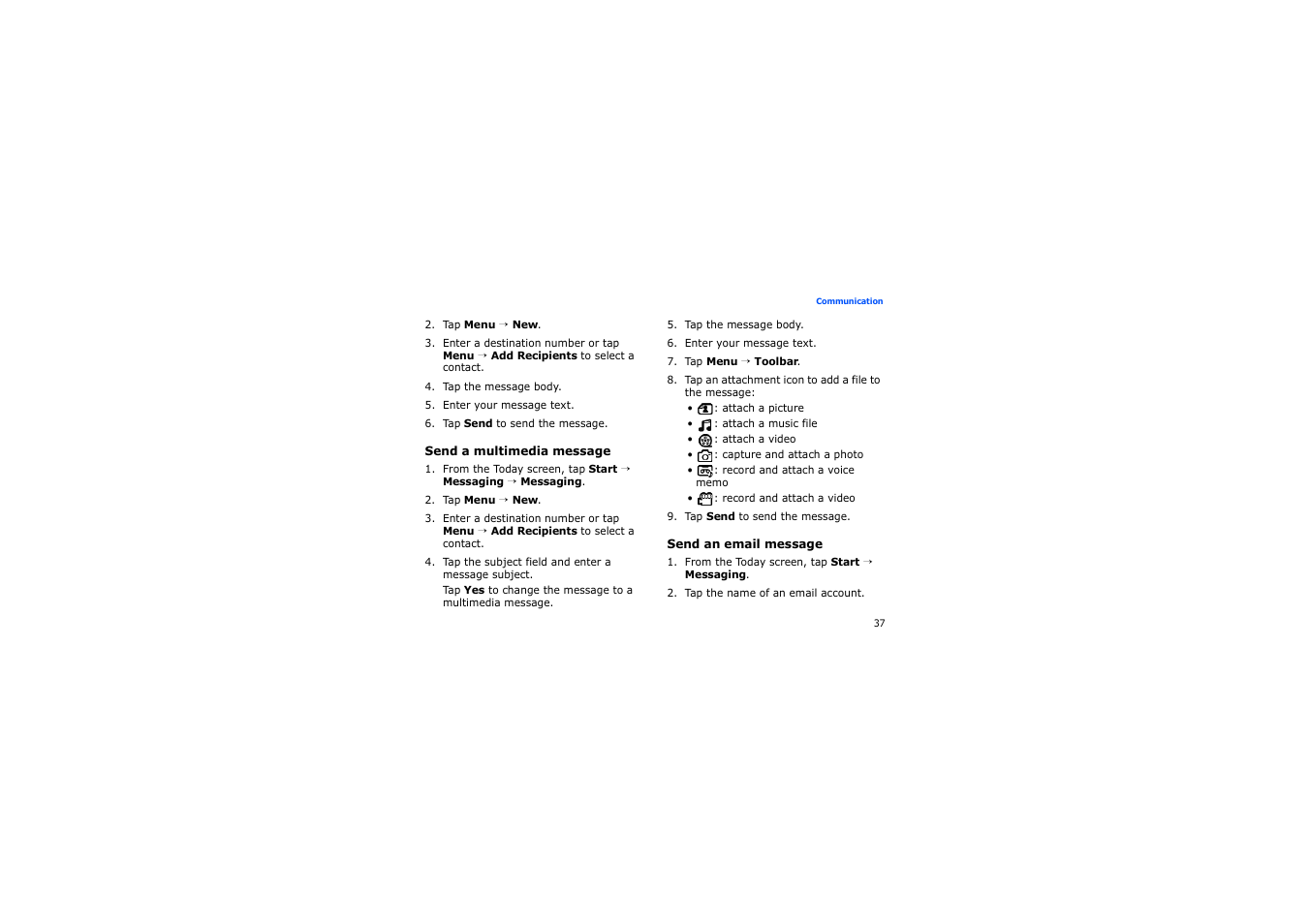 Samsung SGH-i900 User Manual | Page 39 / 110