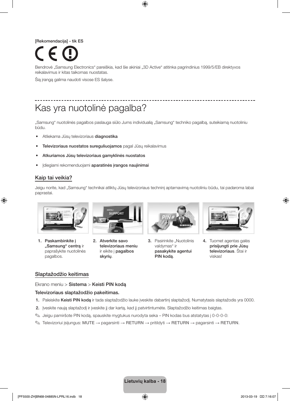 Kas yra nuotolinė pagalba | Samsung PS60F5500AW User Manual | Page 354 / 385