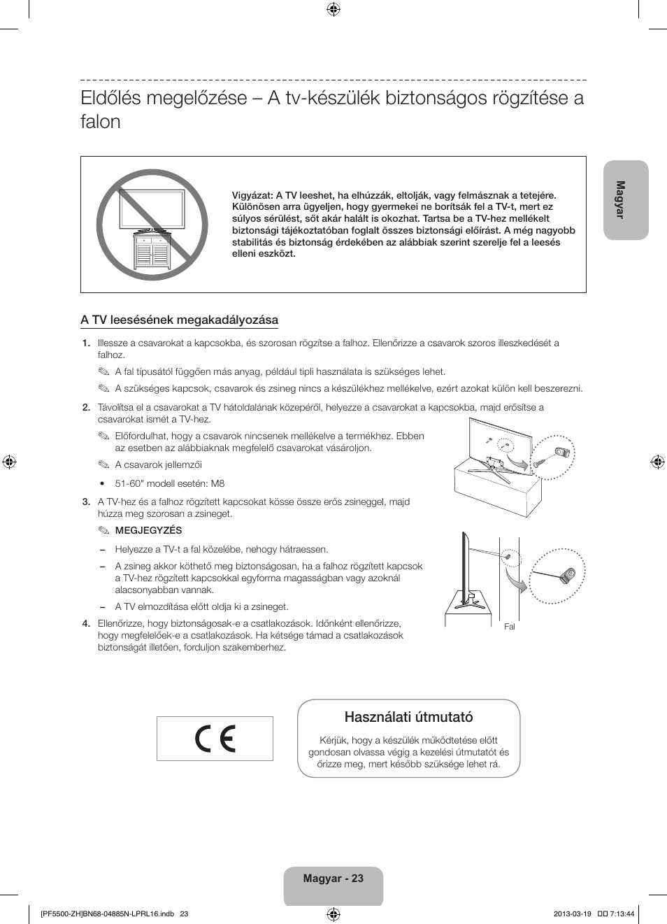 Használati útmutató | Samsung PS60F5500AW User Manual | Page 47 / 385