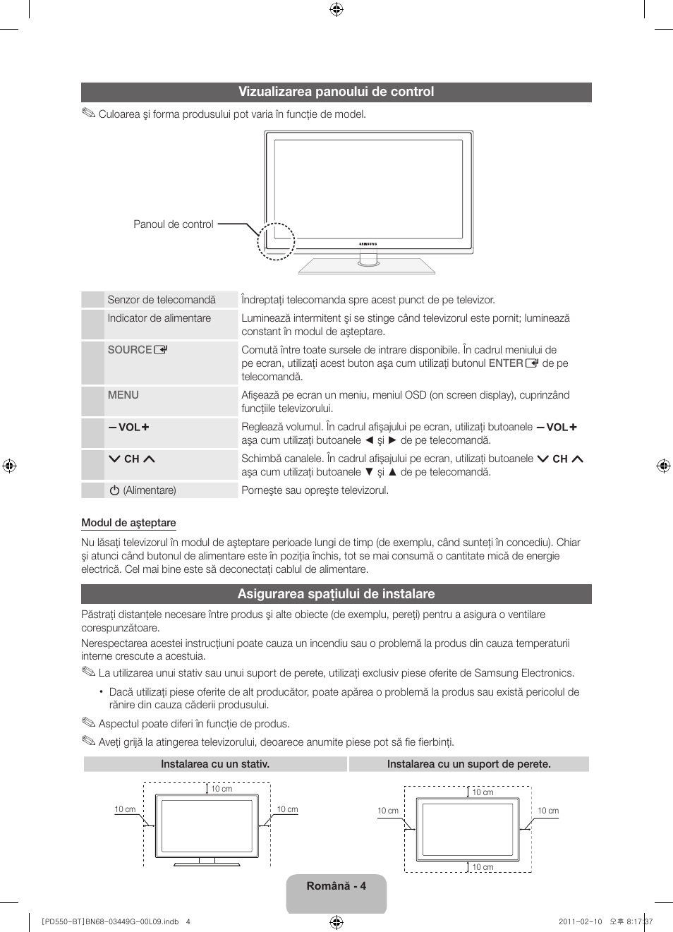 Samsung PS59D550C1W User Manual | Page 132 / 166