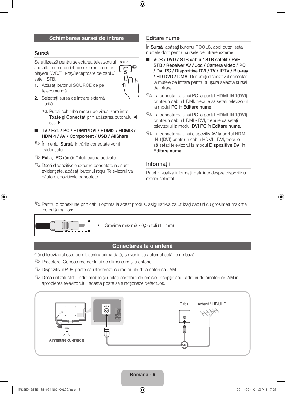 Samsung PS59D550C1W User Manual | Page 134 / 166