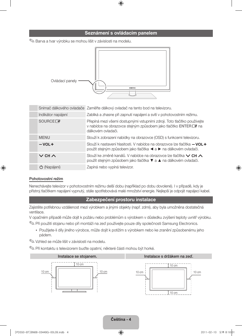 Samsung PS59D550C1W User Manual | Page 24 / 166